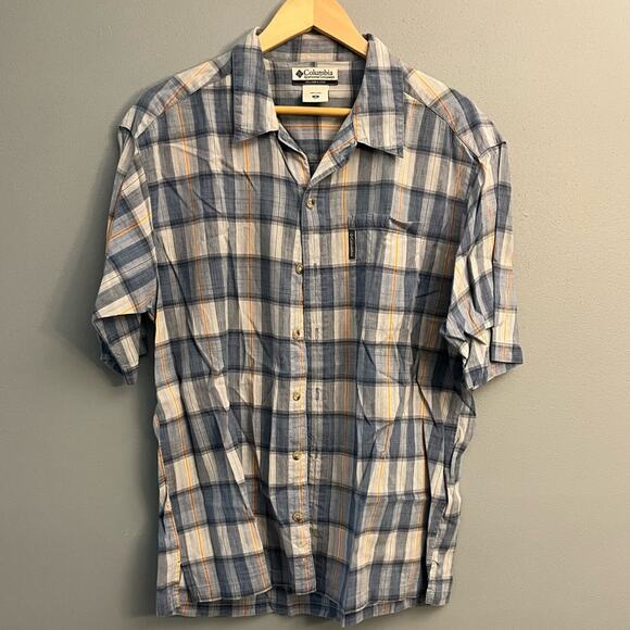 Columbia River Lodge Short Sleeve Button Down Shirt - Picture 1 of 3